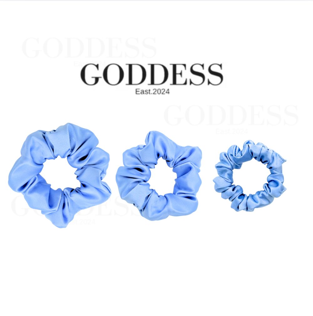 Резинка для волосся Goddess Soft Blue
